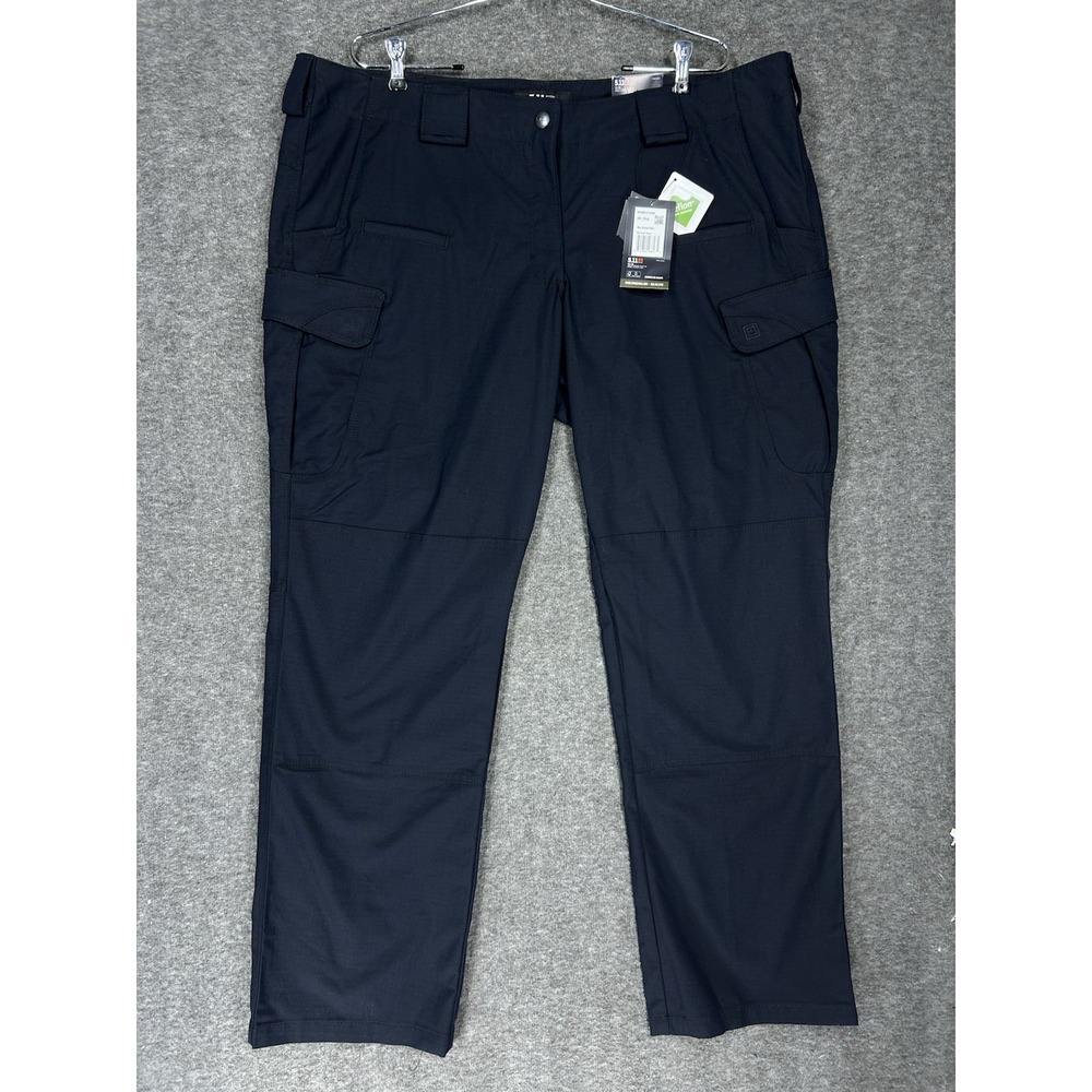 511 Tactical Pants Womens 20 Blue Stryke Utility Cargo Flex Tac Ripstop NWT
